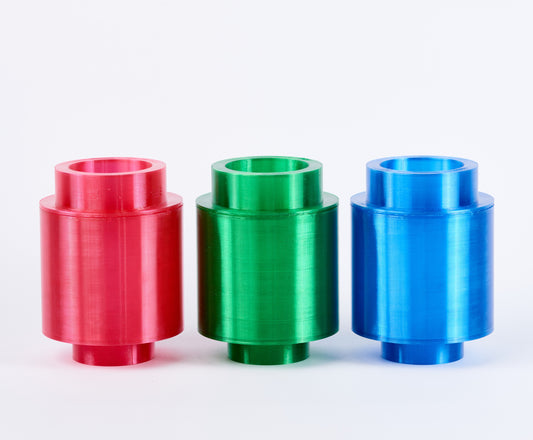 Translucent 1x1 Round Brick Lamp (10x): color lineup