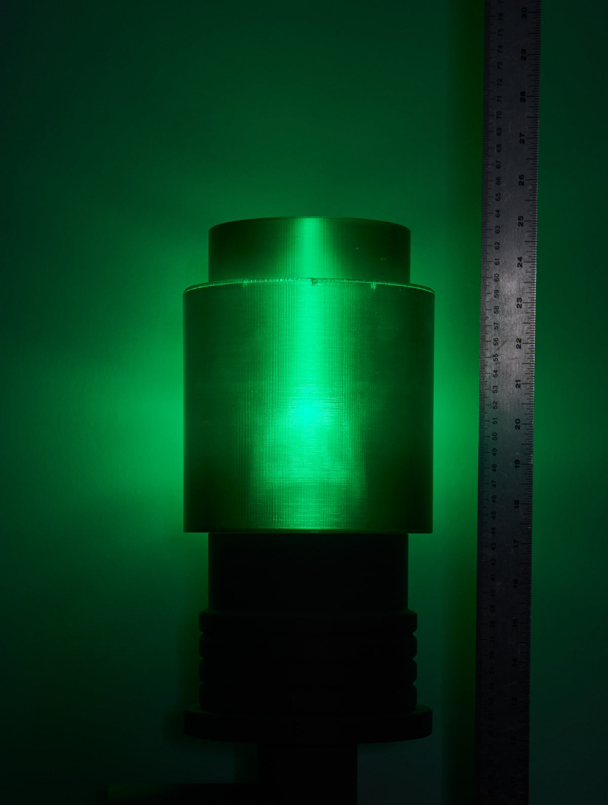Torch Light Kit with Wall Mount & 1x1 Brick Lamp (20x): color lineup green
