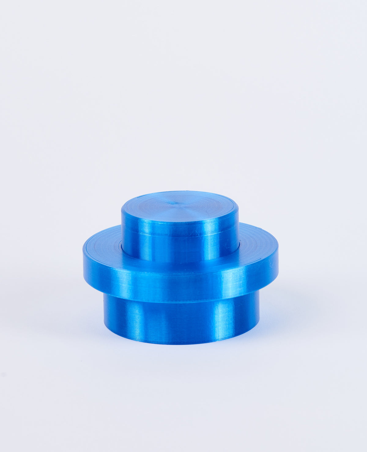 1x1 Round Plate 10x: color blue