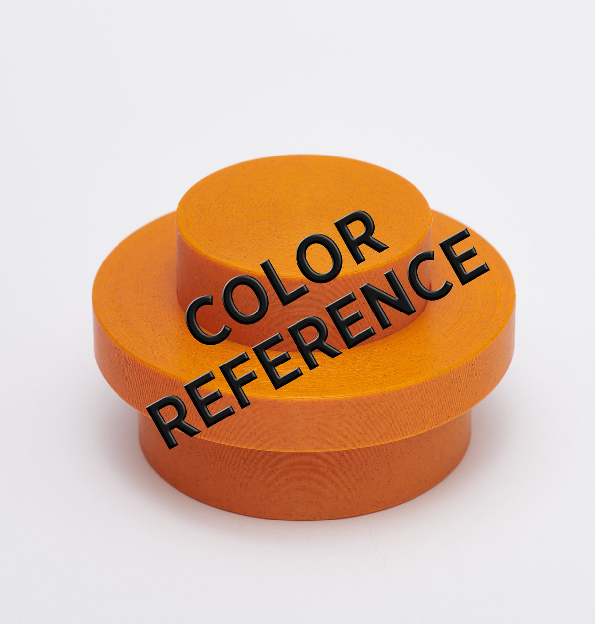 Color sample: orange (shown on a 1x1 round plate)