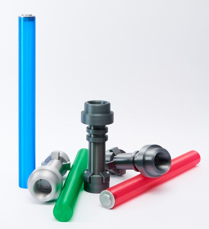 Upsized Laser Sword (Lego inspired) 10x 1000% scale with interchangeable blade: detail surface