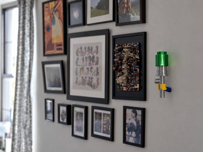 Ray Gun Light Kit 10x – Wall Mount + Brick: lifestyle wall
